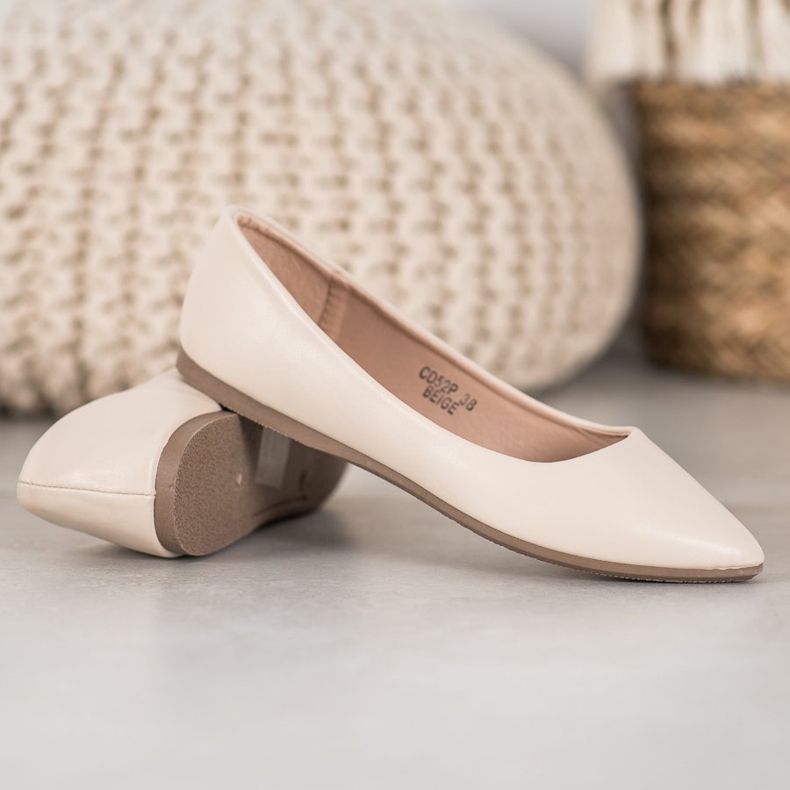 Seastar Casualowe Baleriny brązowe 2