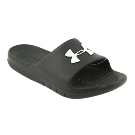 Klapki męskie Under Armour Core Pth Sl 3021286-001 do wody czarne 1