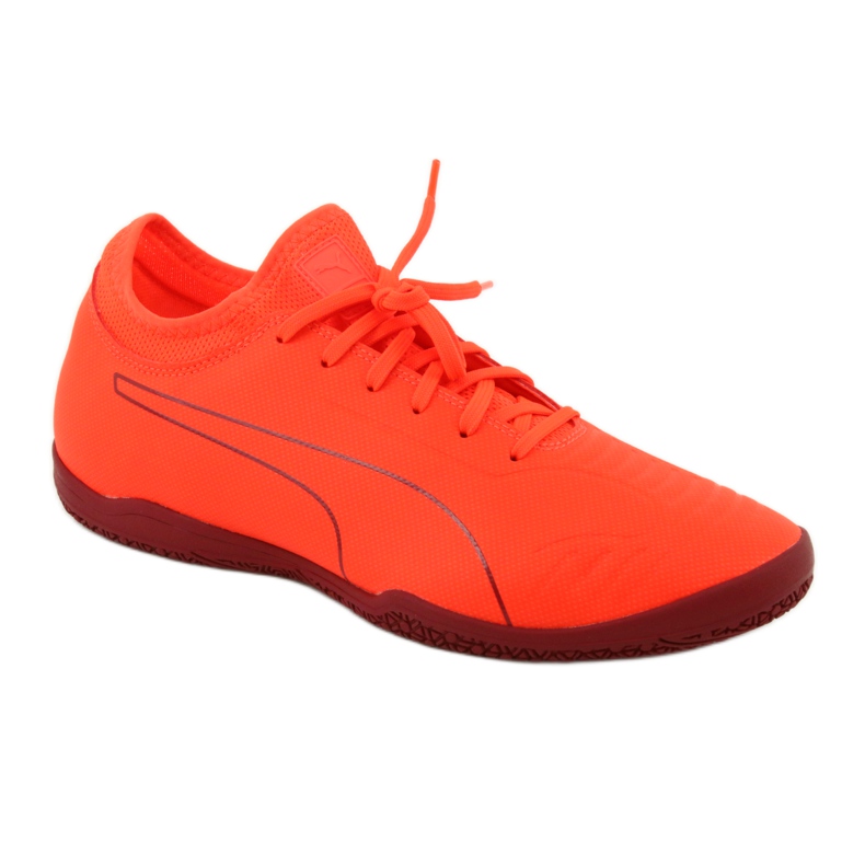 Buty halowe Puma 365 Sala 2 M 105758-02 pomarańczowe 1