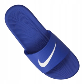 Klapki Nike Kawa Slide Jr 819352-400 niebieskie 2