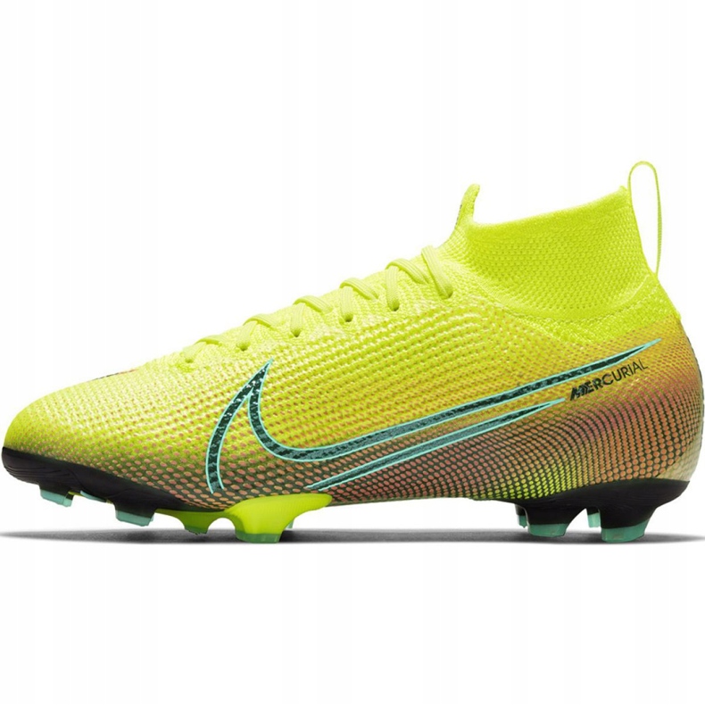 Buty piłkarskie Nike Mercurial Superfly 7 Elite Mds Fg Jr BQ5420-703 żółte żółte 2