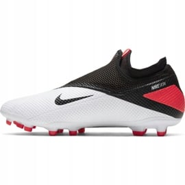 Buty piłkarskie Nike Phantom Vsn 2 Academy Df FG/MG M CD4156-106 białe czarne 2