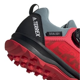 Buty adidas Terrex Agravic Boa K Jr EH2687 czerwone szare 4