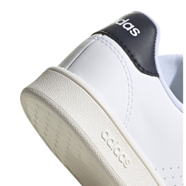 Buty adidas Advantage K Jr FW2588 białe 5