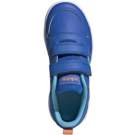 Buty adidas Tensaur C Jr EG4090 niebieskie 1