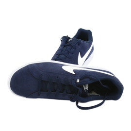 Buty Nike Sportswear Court Royale Suede M 819802-410 białe granatowe 5