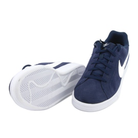 Buty Nike Sportswear Court Royale Suede M 819802-410 białe granatowe 6