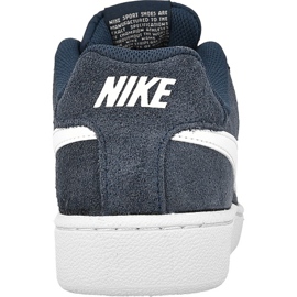 Buty Nike Sportswear Court Royale Suede M 819802-410 białe granatowe 10
