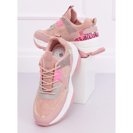 Buty sportowe różowe HL-12 Pink 3