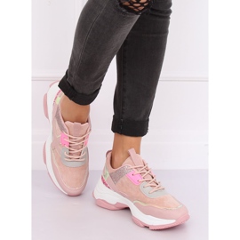 Buty sportowe różowe HL-12 Pink 4