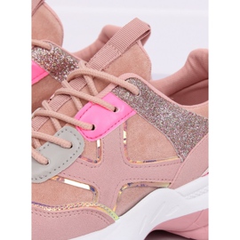 Buty sportowe różowe HL-12 Pink 1