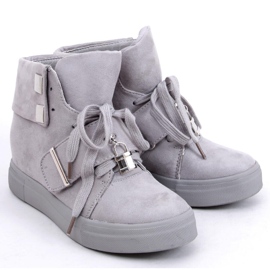 Sneakersy damskie szare NC158 Grey 1