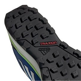 Buty adidas Terrex Agravic Trail M EF6858 niebieskie 4
