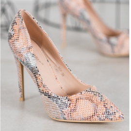 Seastar Szpilki Leopard Print wielokolorowe 1