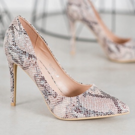 Seastar Szpilki Leopard Print wielokolorowe 1