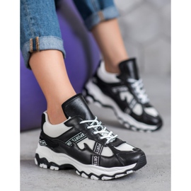 RTX WALK Modne Sneakersy Sport czarne 1