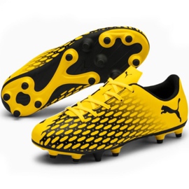 Buty piłkarskie Puma Spirit Iii Fg Jr 106070 03 żółte 3