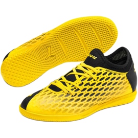 Buty piłkarskie Puma Future 5.4 It Jr 105814 03 żółte 3