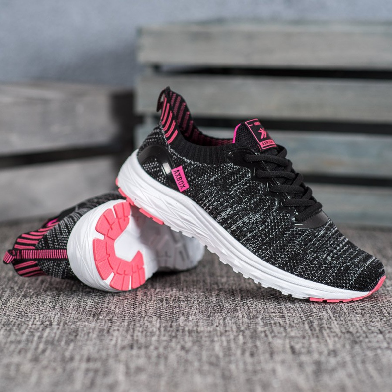 Ax Boxing Lekkie Buty Tekstylne czarne 2