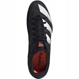 Buty lekkoatletyczne adidas Sprintstar m kolce M EG1199 czarne 1