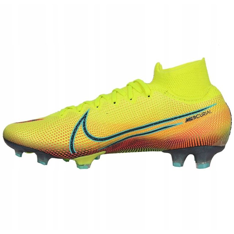 Buty piłkarskie Nike Mercurial Superfly 7 Elite Mds Fg M BQ5469-703 wielokolorowe żółte 1