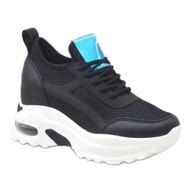 Czarne sneakersy sportowe z systemem AB5722 1