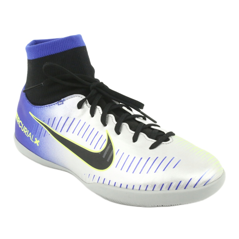 Buty halowe Nike Mercurial Victory 6 Df Njr Ic Jr 921491-407 srebrny 1