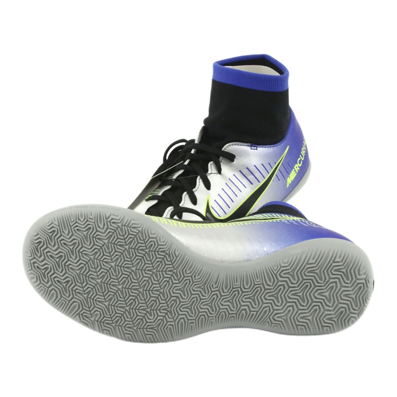 Buty halowe Nike Mercurial Victory 6 Df Njr Ic Jr 921491-407 srebrny 5
