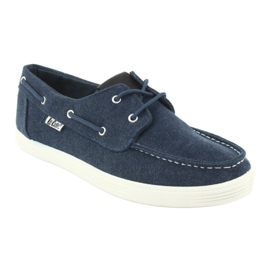 Lee Cooper męskie mokasyny GC008Q-01 granatowe 1