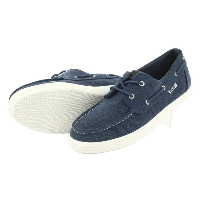 Lee Cooper męskie mokasyny GC008Q-01 granatowe 4
