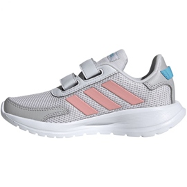 Buty adidas Tensaur Run C Jr EG4148 różowe szare 2