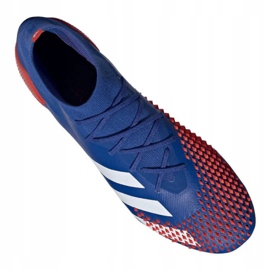 Buty piłkarskie adidas Predator 20.1 Fg M EG1600 niebieskie wielokolorowe 1