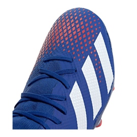Buty piłkarskie adidas Predator 20.3 Fg M EG0964 niebieskie wielokolorowe 1