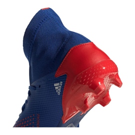Buty piłkarskie adidas Predator 20.3 Fg M EG0964 niebieskie wielokolorowe 5