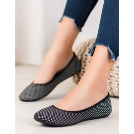 McKey Baleriny W Serduszka białe czarne 1