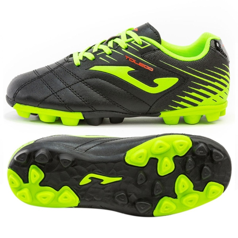 Buty Pikarskie Joma Toledo Fg Jr TOJS.2001.24 wielokolorowe czarne 1