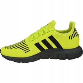 Buty adidas Swift Run  EE6797 czarne zielone 1