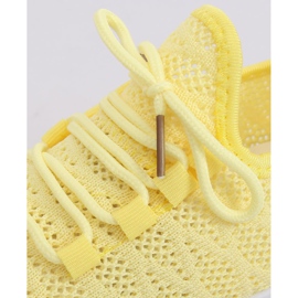 Buty sportowe żółte BB76 Yellow 1
