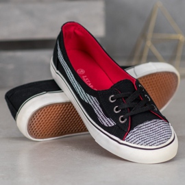 J. Star Czarne Tenisówki 1