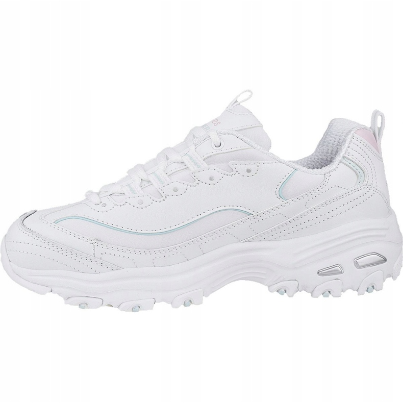 Buty Skechers D'Lites Sparkling Rain W 149060-WLPK białe 1
