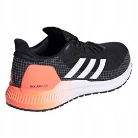 Buty adidas Solar Blaze M EE4228 białe czarne pomarańczowe 1