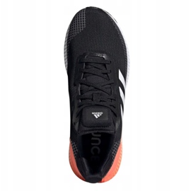 Buty adidas Solar Blaze M EE4228 białe czarne pomarańczowe 4