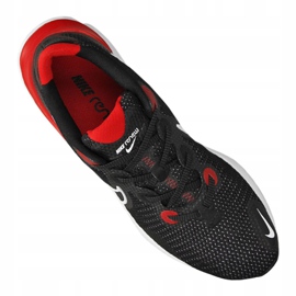 Buty Nike Renew Run M CK6357-005 czarne czerwone 3