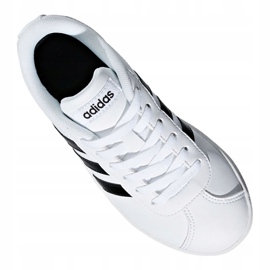 Buty adidas Vl Court 2.0 Jr DB1831 białe 4