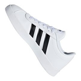 Buty adidas Vl Court 2.0 Jr DB1831 białe 5