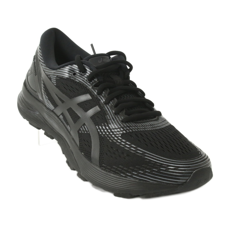Buty biegowe Asics Gel-Nimbus 21 M 1011A169-004 czarne szare 1