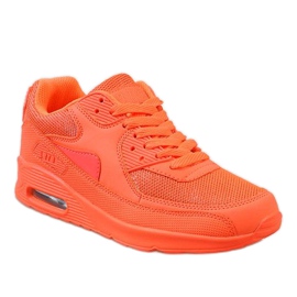 Pomarańczowe neonowe buty sportowe DN7-16 1