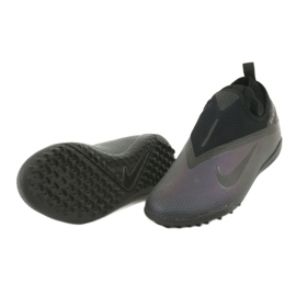 Buty piłkarskie Nike React Phantom Vsn 2 Pro Df Tf M CD4174-010 czarne 4