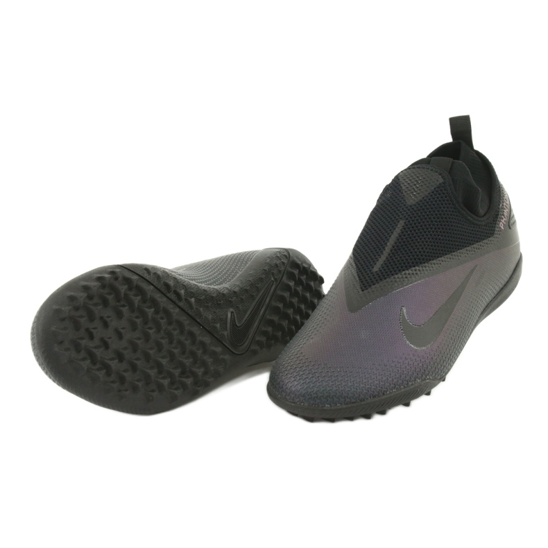 Buty piłkarskie Nike React Phantom Vsn 2 Pro Df Tf M CD4174-010 czarne 4