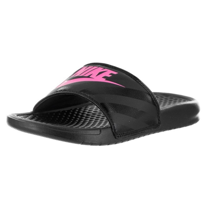 Klapki Nike Benassi Just Do It W 343881-061 czarne czarne 1